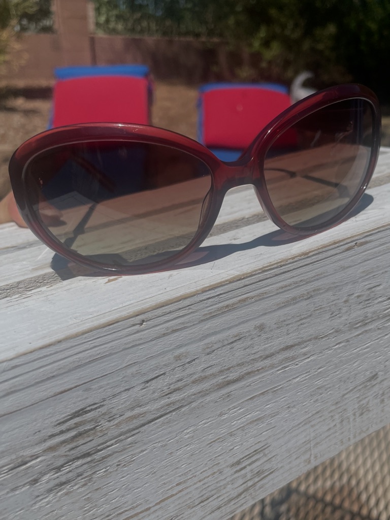 Women's Oversized Sunglasses In Burgundy - David Yurman Vintage Classic